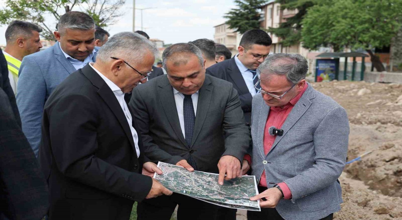 Hacılara 50 milyon TLlik altyapı kazandırılıyor