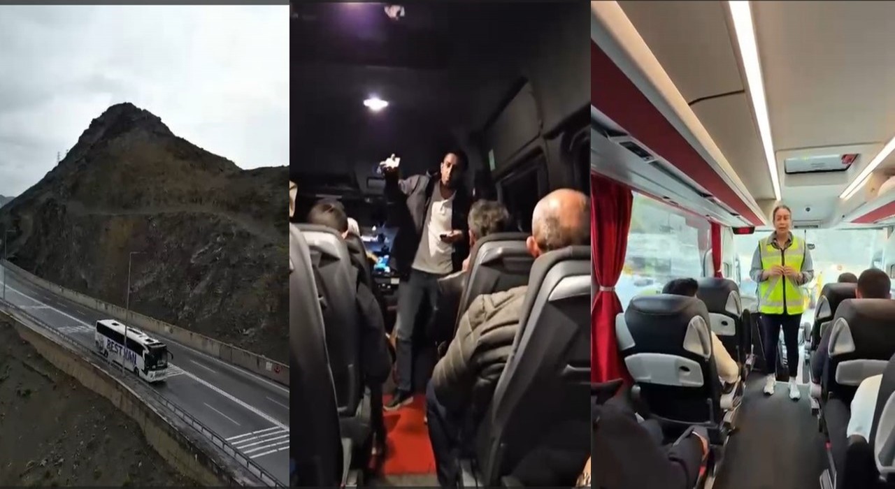 Hakkarideki otobüslerde sivil polis denetimi