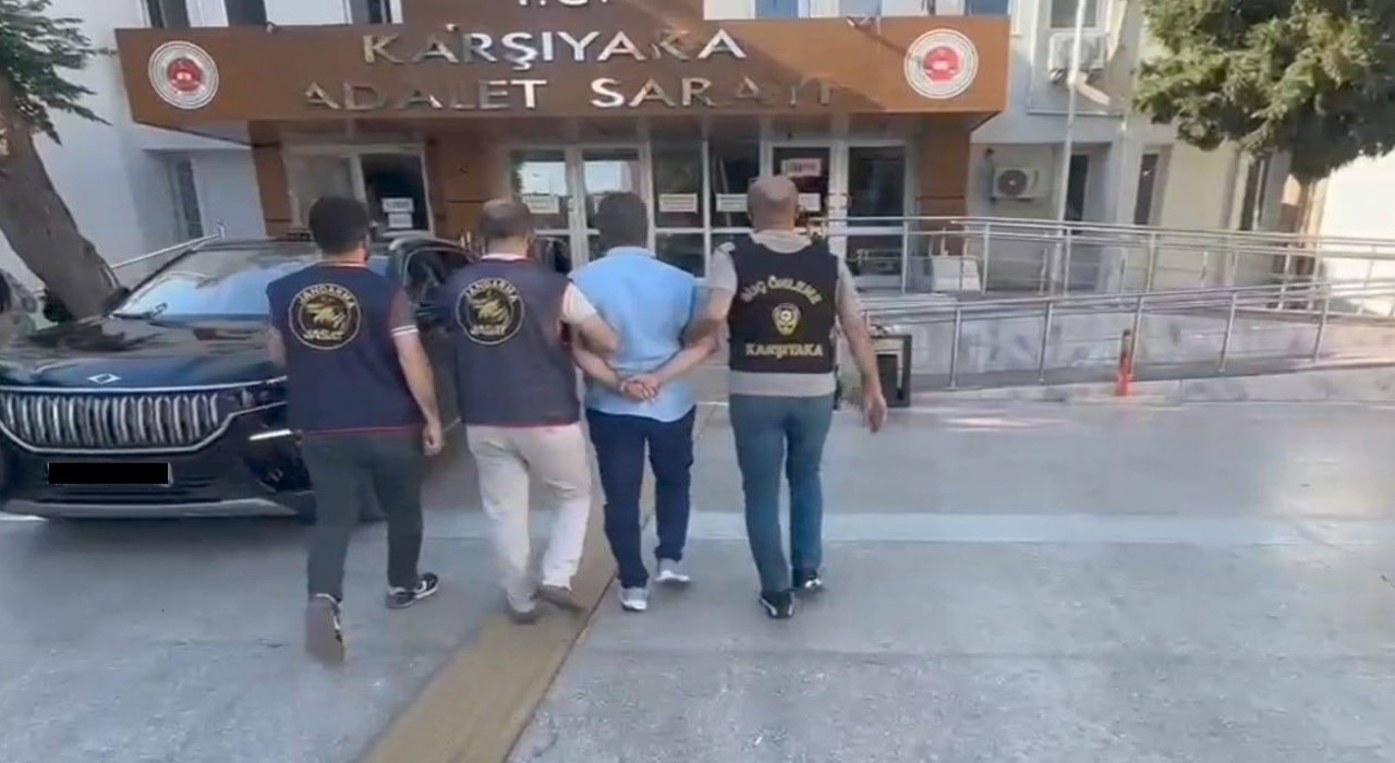 Hakkında 32 yıl 11 ay hapis cezası bulunan firari şahıs İzmirde yakalandı