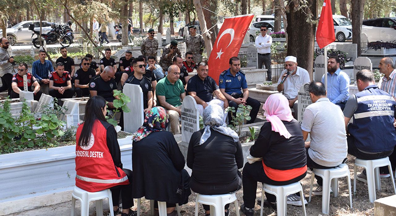 Hatay Büyükşehir Belediyesi’nden Şehitlere Vefa Programı