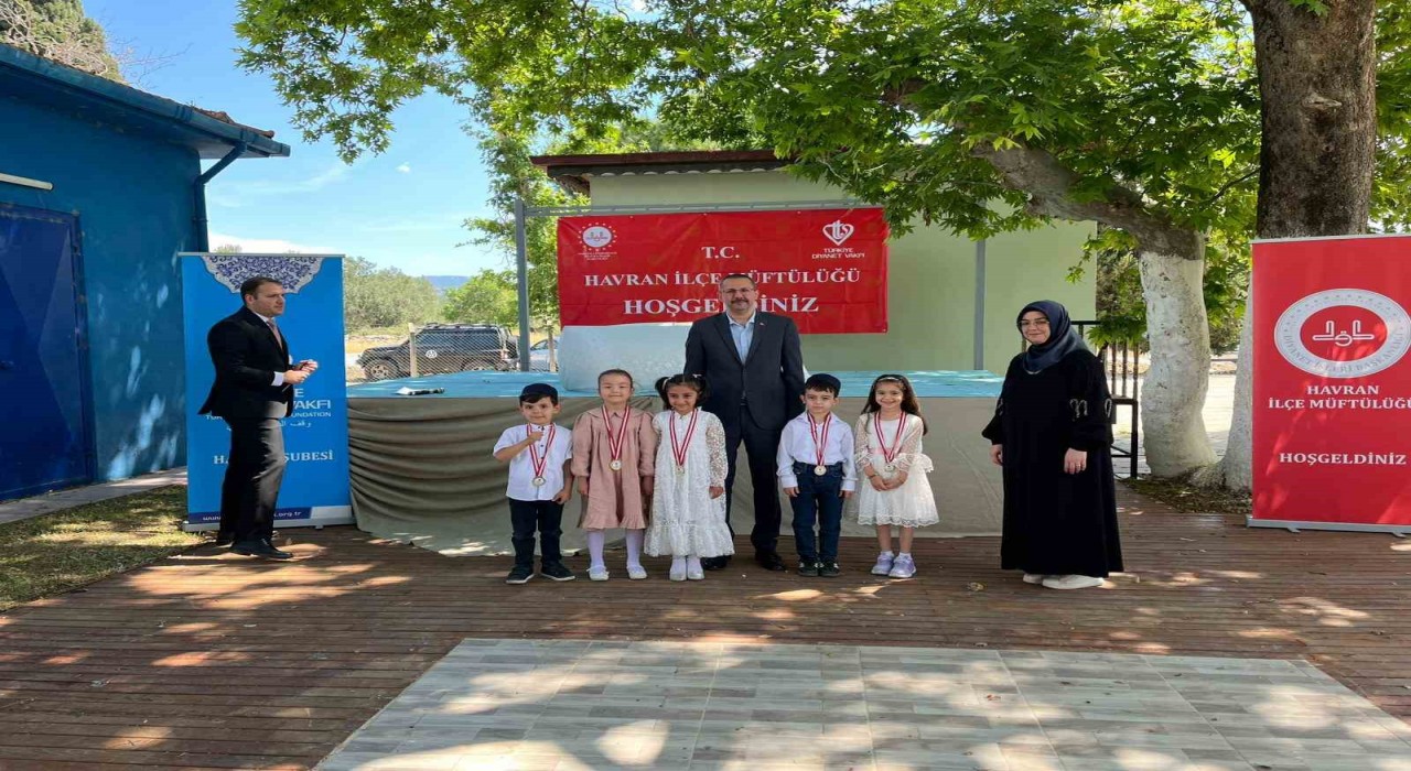 Havranda 4-6 yaş Kuran kursları yıl sonu etkinliği düzenlendi