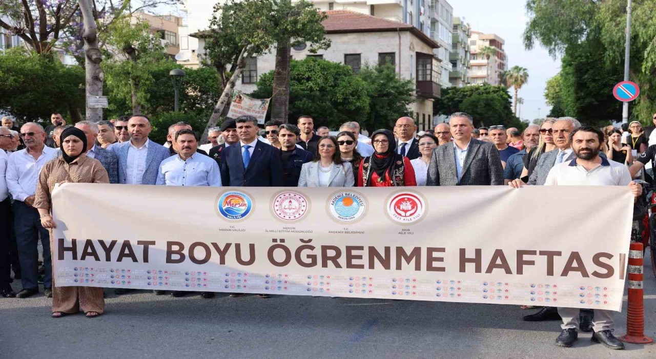 Hayat Boyu Öğrenme Haftası Festivali Mersinde coşkuyla başladı