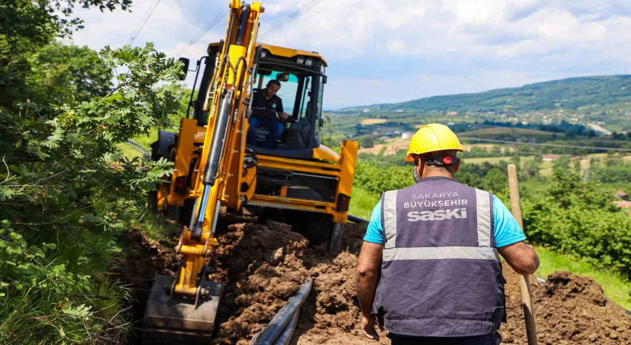 Hendekin iki mahallesine 3 bin metrelik güçlü altyapı ile kesintisiz içme suyu
