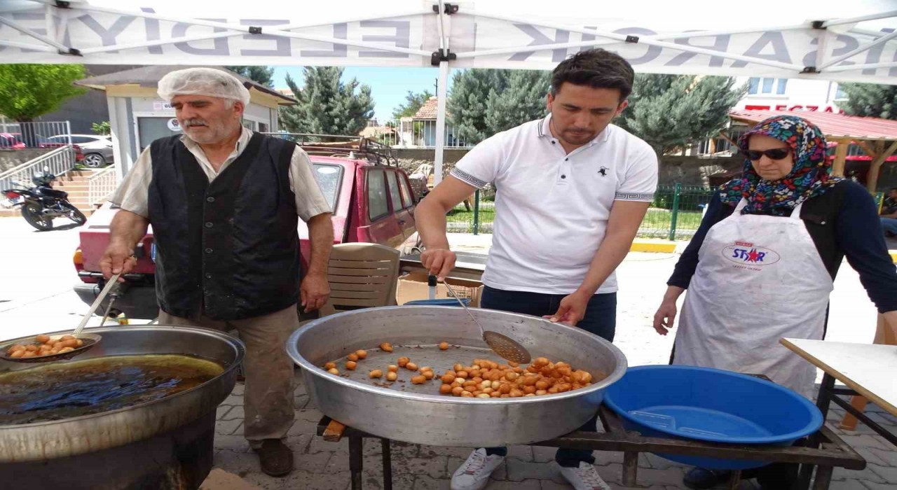 Hisarcık İlçe Devlet Hastanesinde geleneksel lokma hayrı