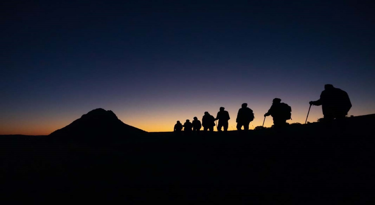 Hitit yolunda gençlik yürüyüşü