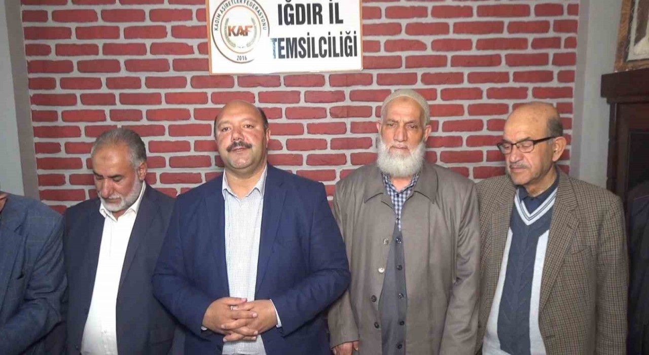 Iğdırdaki aşiret liderleri ve kanaat önderlerinden terörsüz Türkiye açıklaması