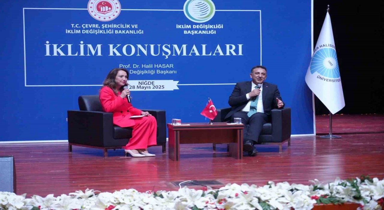İklim Kanunu Niğdede anlatıldı: Hayvancılığın yok edileceği söylemleri asılsız