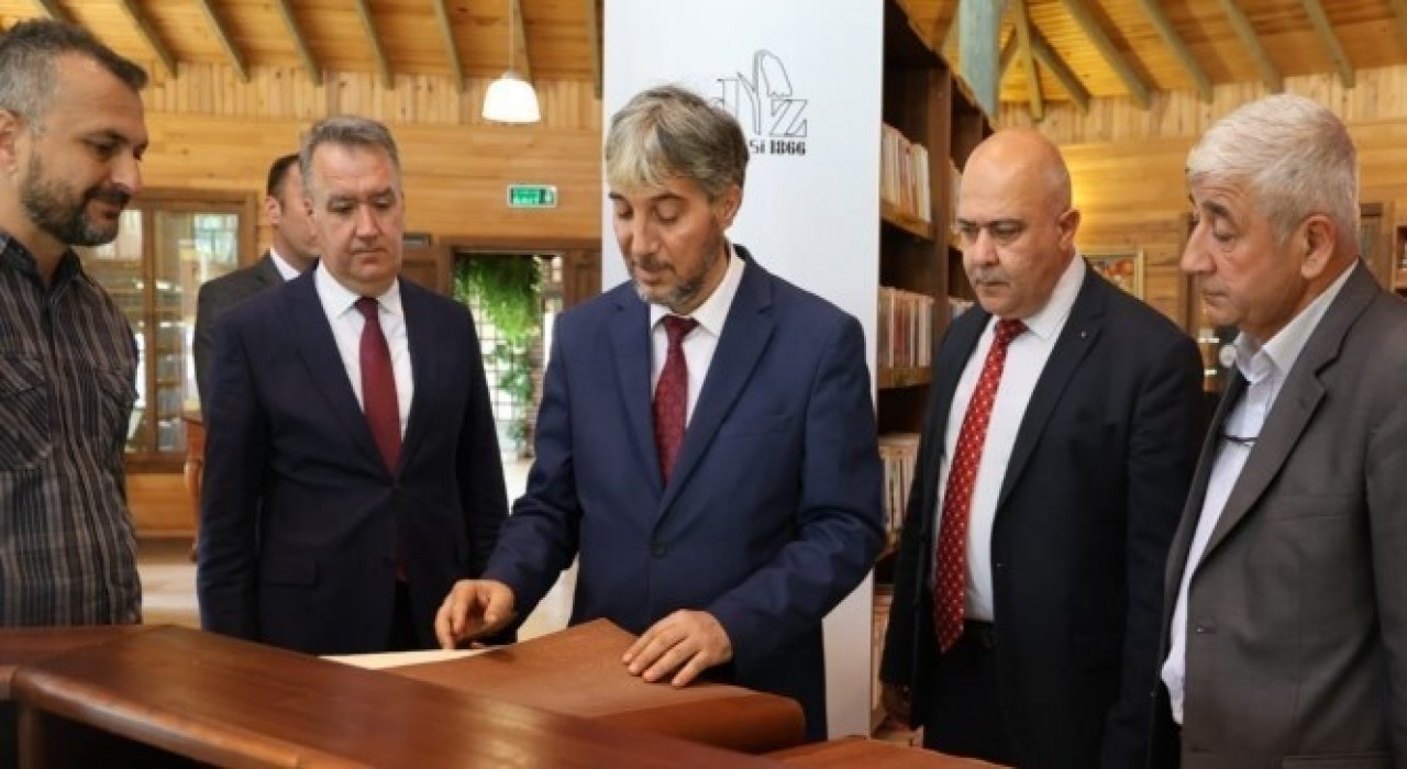 İl Milli Eğitim Müdürü Yılmazdan Gediz ziyareti