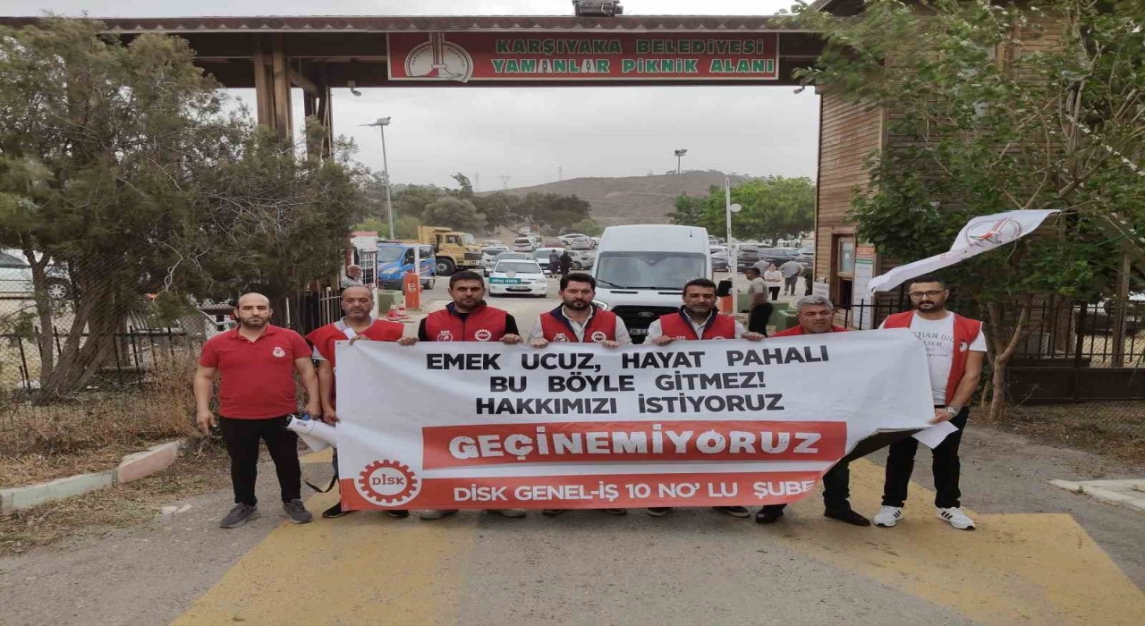 İşçilere maaş veremeyen Karşıyaka Belediyesinden Aile Pikniği