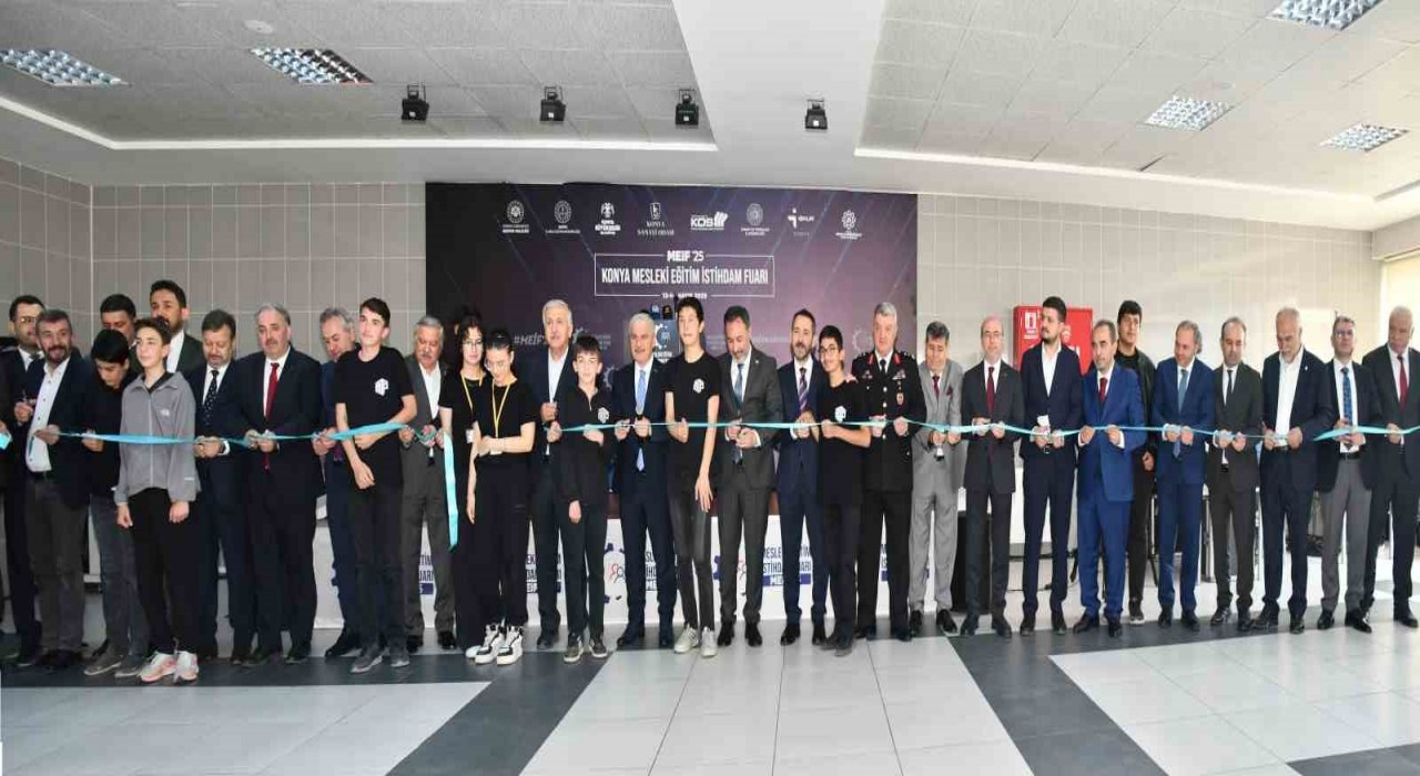 İstihdamın kalbi Konyada atıyor: MEİF25 başladı