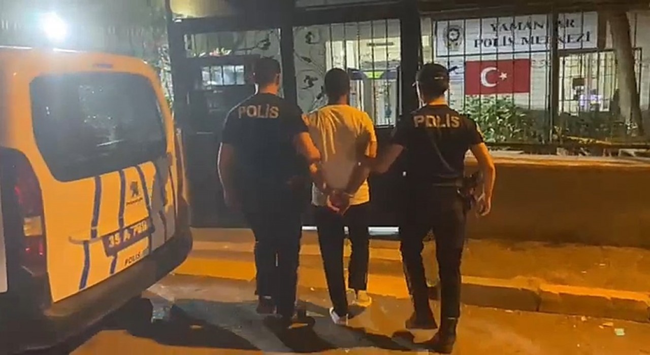 İzmirde 17 yıl hapisle aranan şahıs polisten kaçamadı