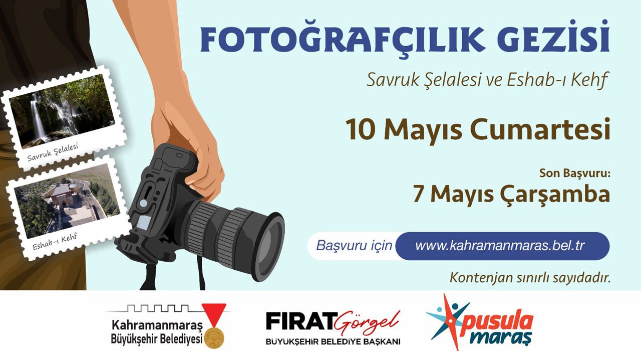 Kahramanmaraş’ta Gençlere Özel Fotoğrafçılık Gezisi Düzenleniyor