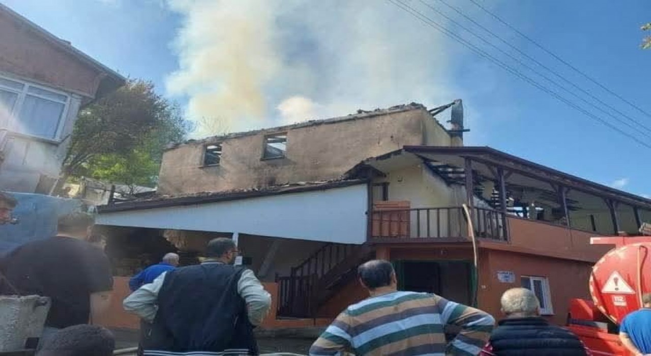 Karabükte camide çıkan yangın söndürüldü