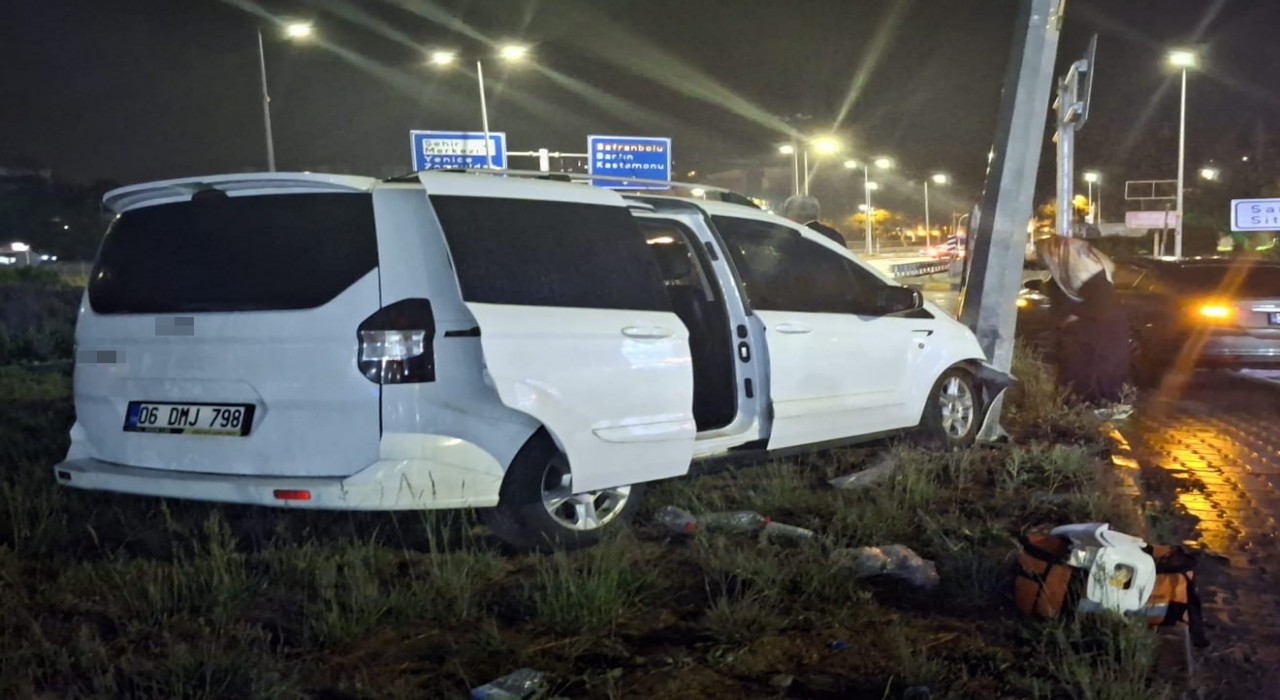Karabükte trafik kazalarında 5 kişi yaralandı