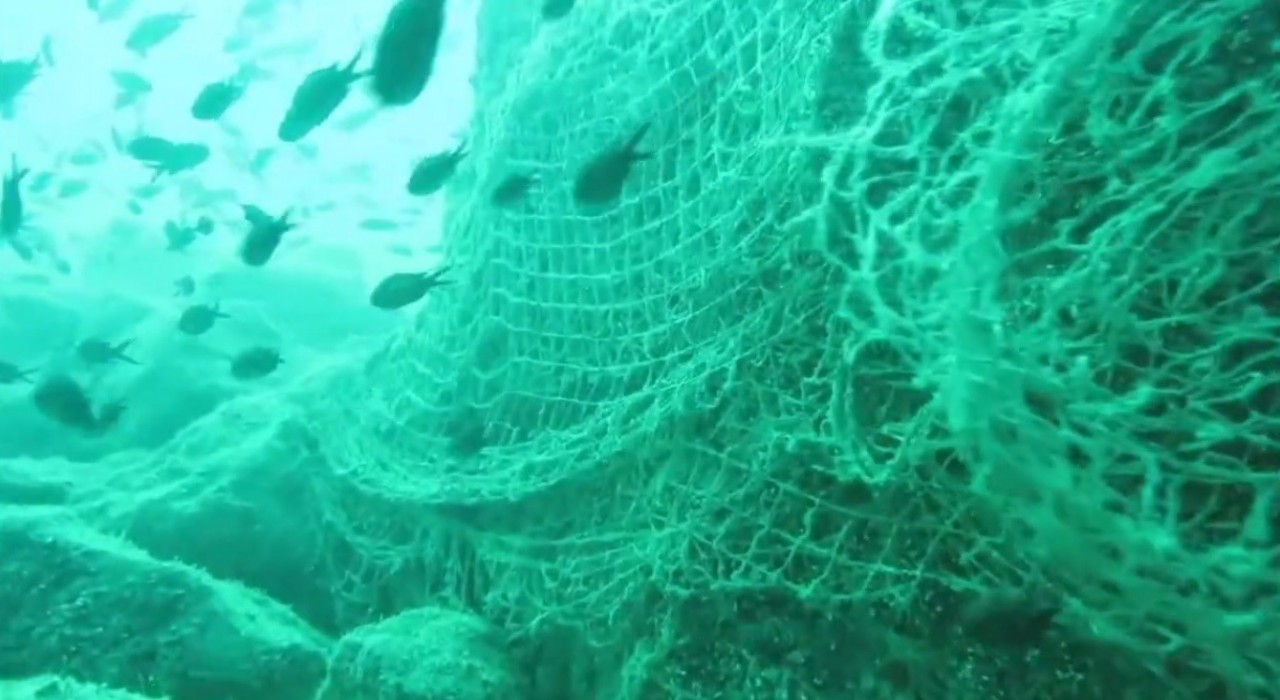 Karadenizin derinleri hayalet ağlarla dolu