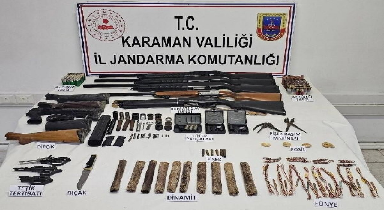 Karamanda aranan 30 kişi yakalandı, 4ü tutuklandı
