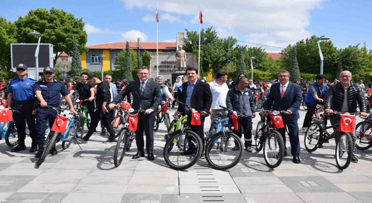 Karapınarda Spor için pedalları çevir etkinliği