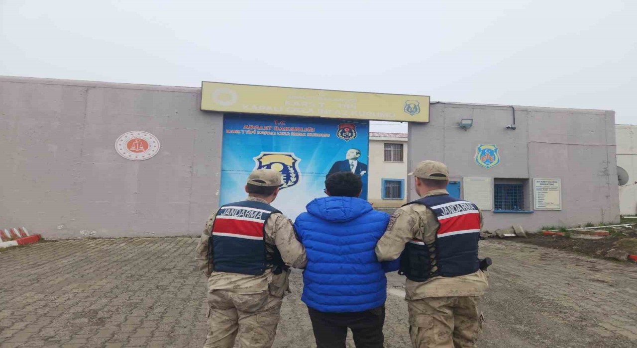 Karsta hapis cezası bulunan 1 kişi yakalandı