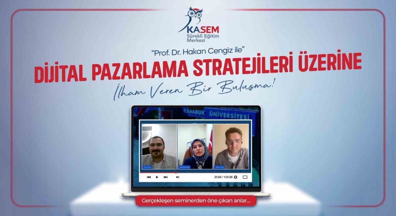 KASEMden yoğun katılımlı dijital pazarlama semineri