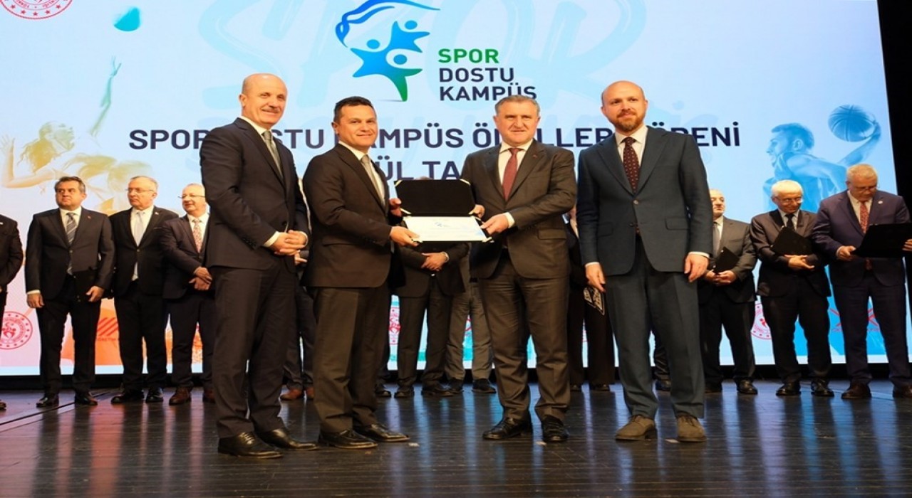 Kastamonu Üniversitesine spor dostu kampüs unvanı