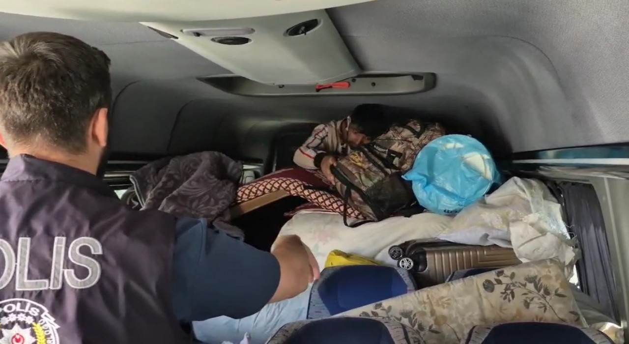 Kastamonuda 8 düzensiz göçmen yakalandı