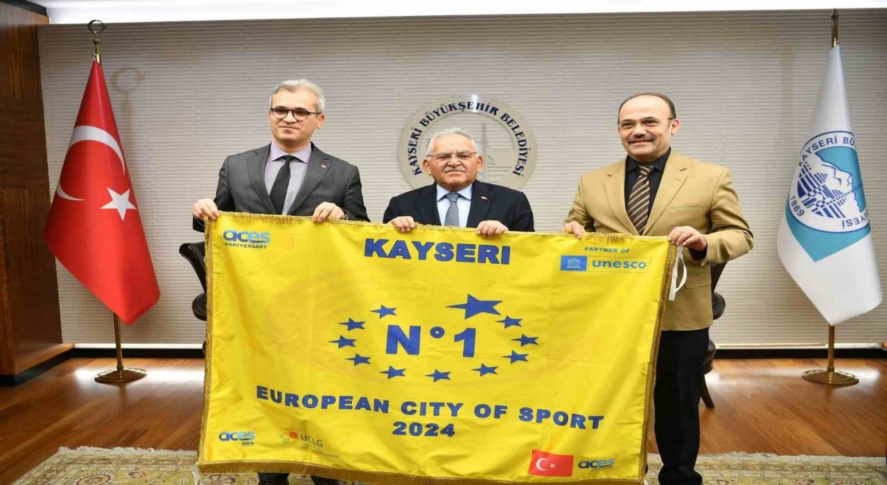 Kayseri sporda Avrupaya örnek oldu