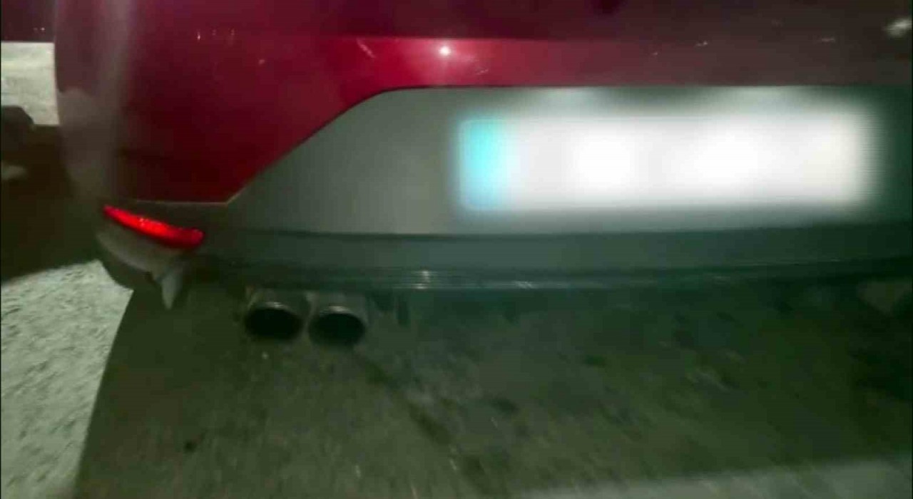 Kayseride bin 858 araca cezai işlem yapıldı