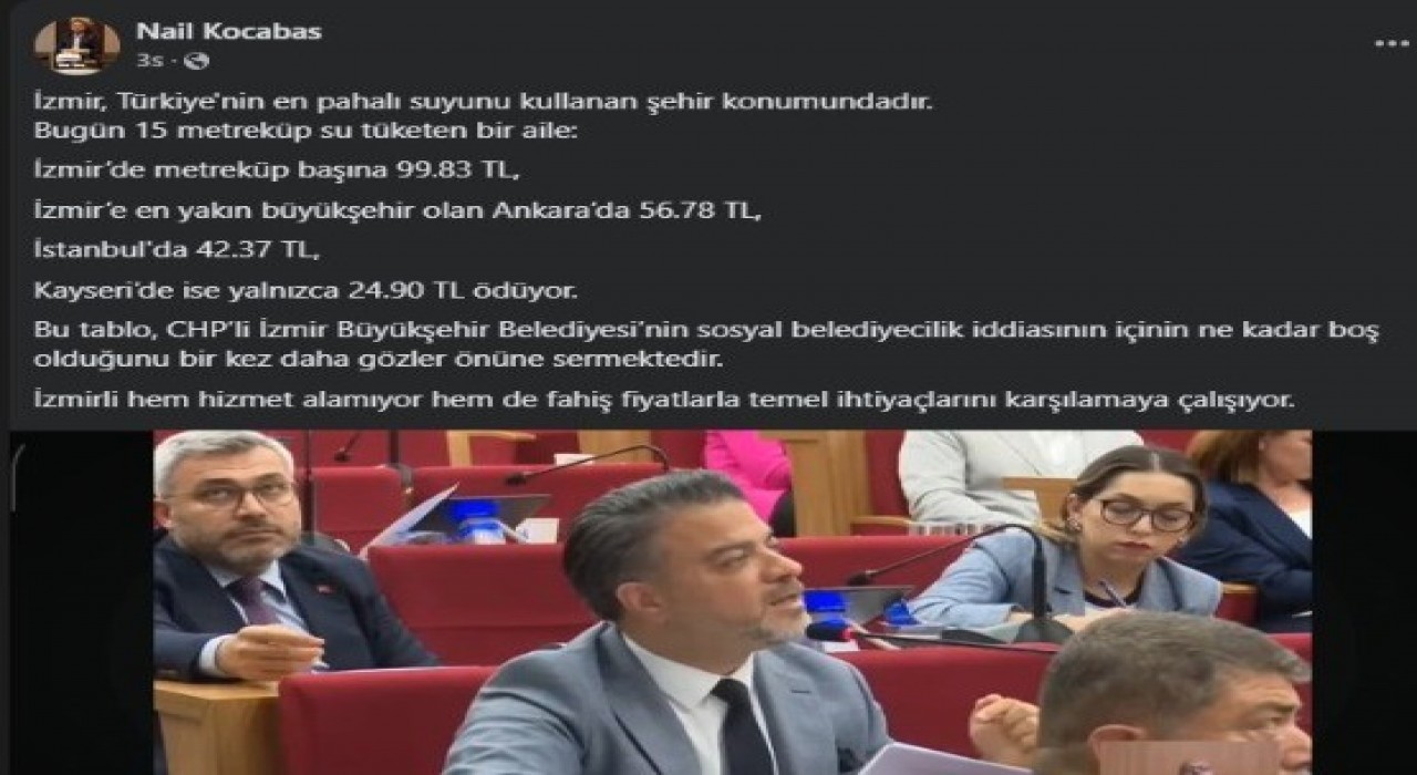 Kayseriye su parası övgüsü