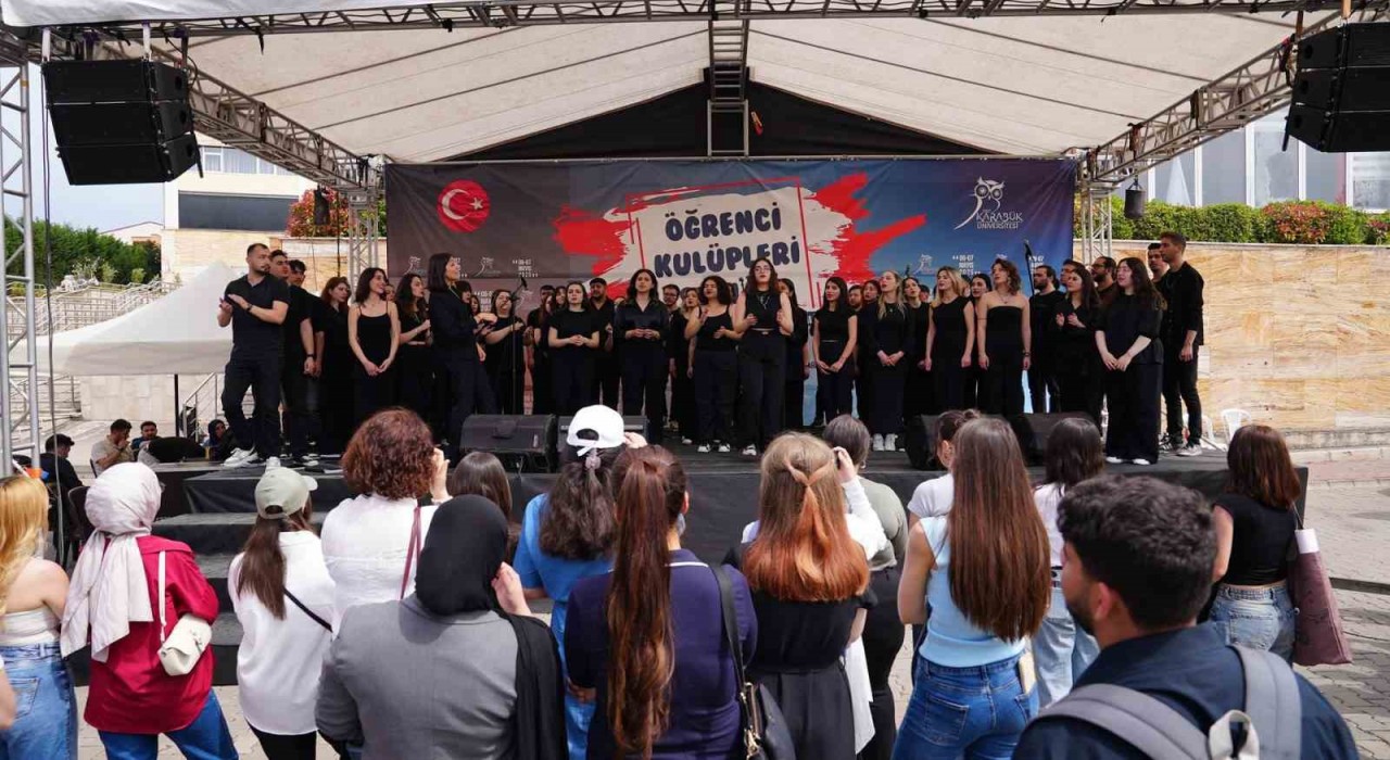 KBÜde öğrenci kulüpleri şenliği coşkuyla gerçekleştirildi