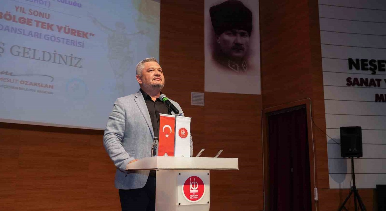 Keçiörende ‘Yedi Bölge Tek Yürek gösterisi gerçekleşti