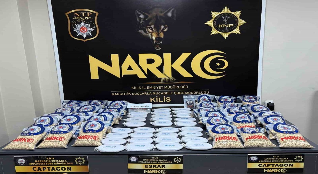 Kiliste 57 kilo esrar ele geçirildi: 2 şahıs tutuklandı
