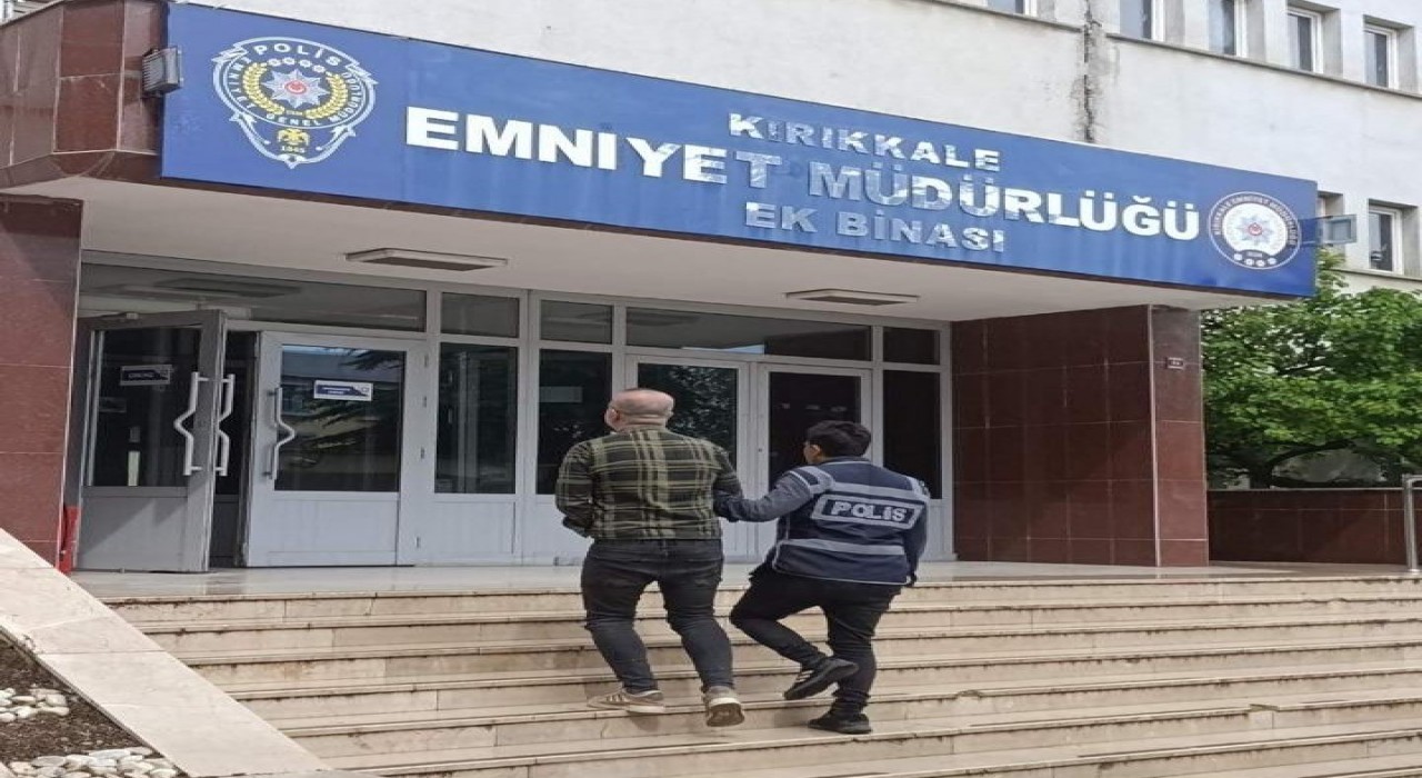 Kırıkkalede 30 yıl hapis cezasıyla aranan hükümlü yakalandı