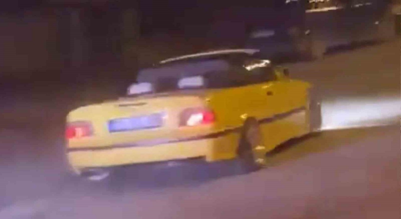 Kırıkkalede drift atan sürücüye 55 bin lira ceza