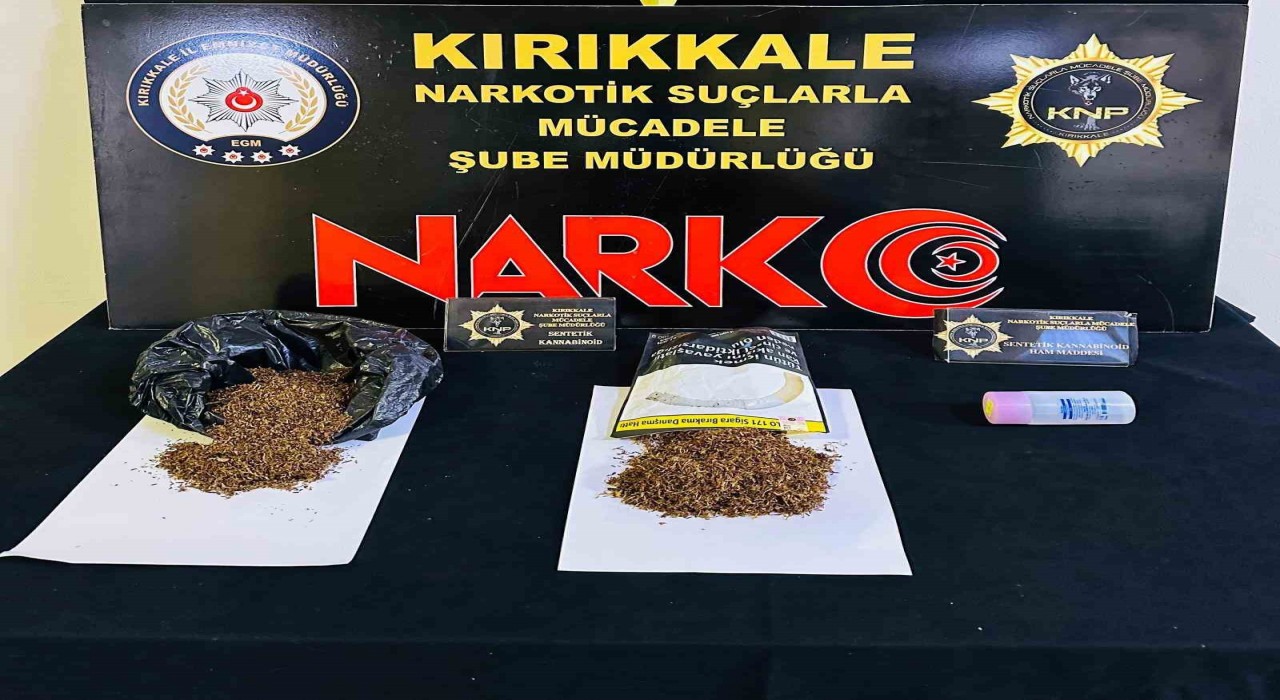 Kırıkkalede uyuşturucu operasyonu: 2 tutuklama