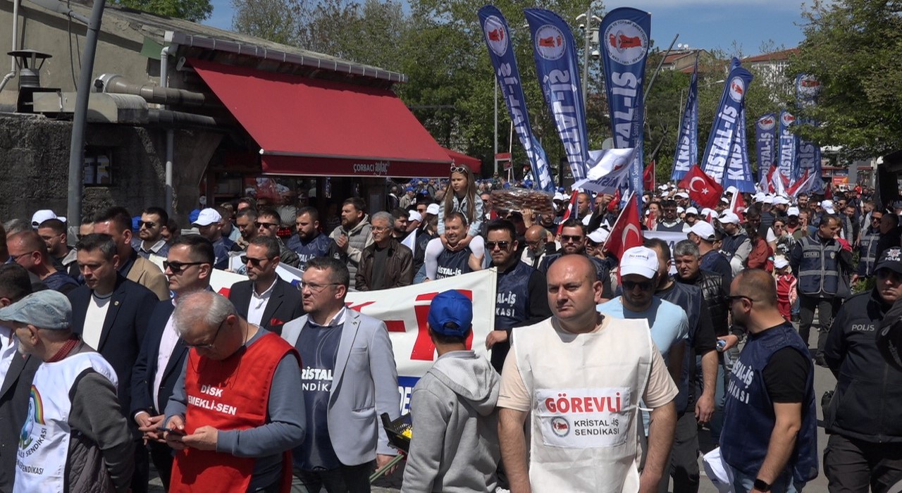 Kırklarelide 1 Mayıs kutlamaları