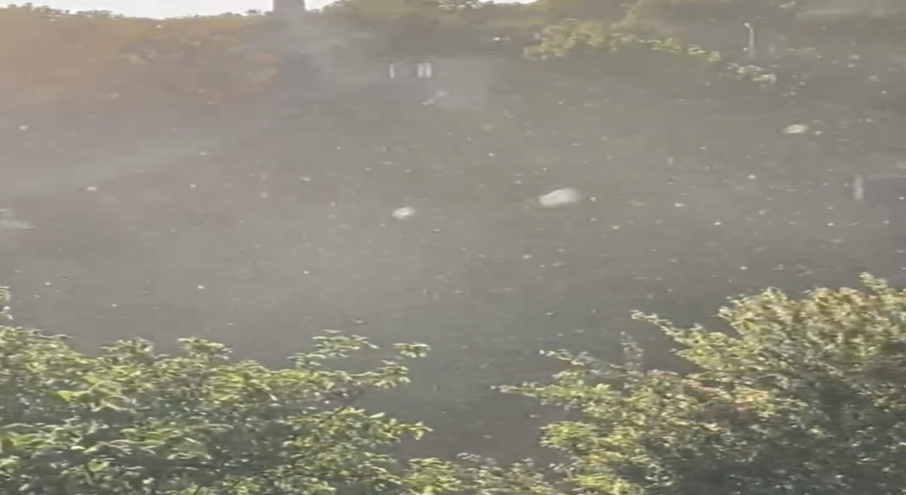 Kırklarelide Mayıs ayında kar sürprizi