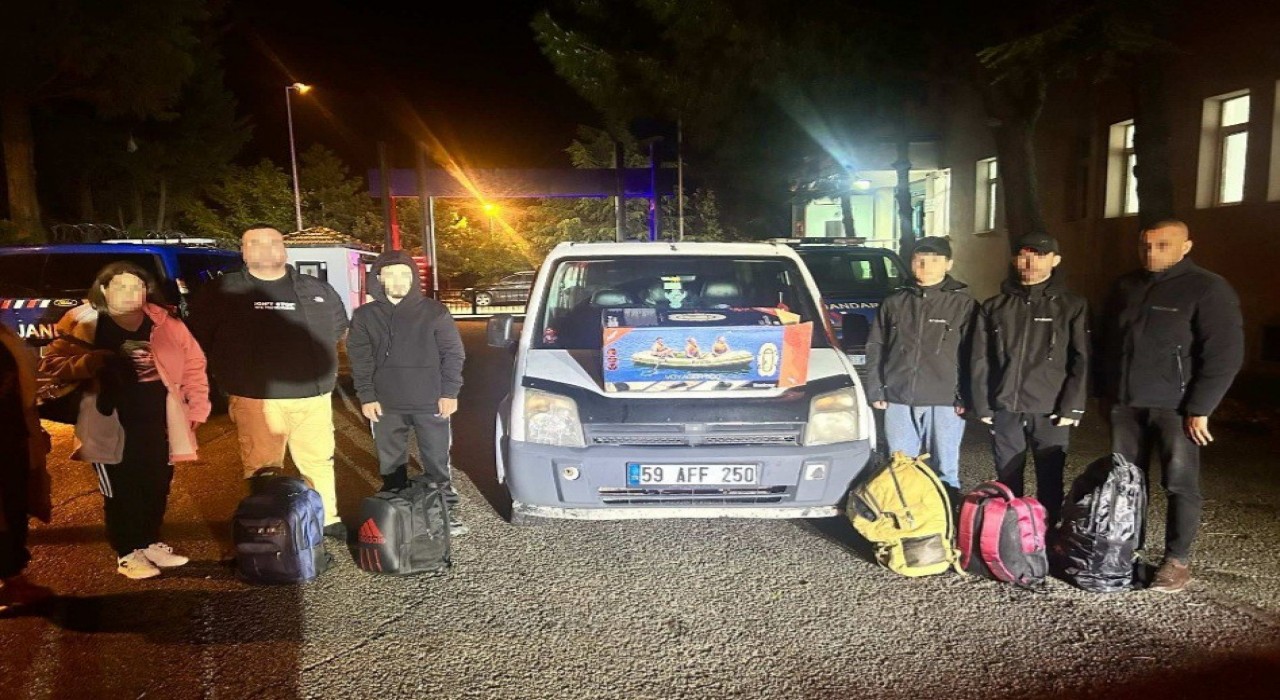 Kırklarelinde 133 kaçak göçmen yakalandı