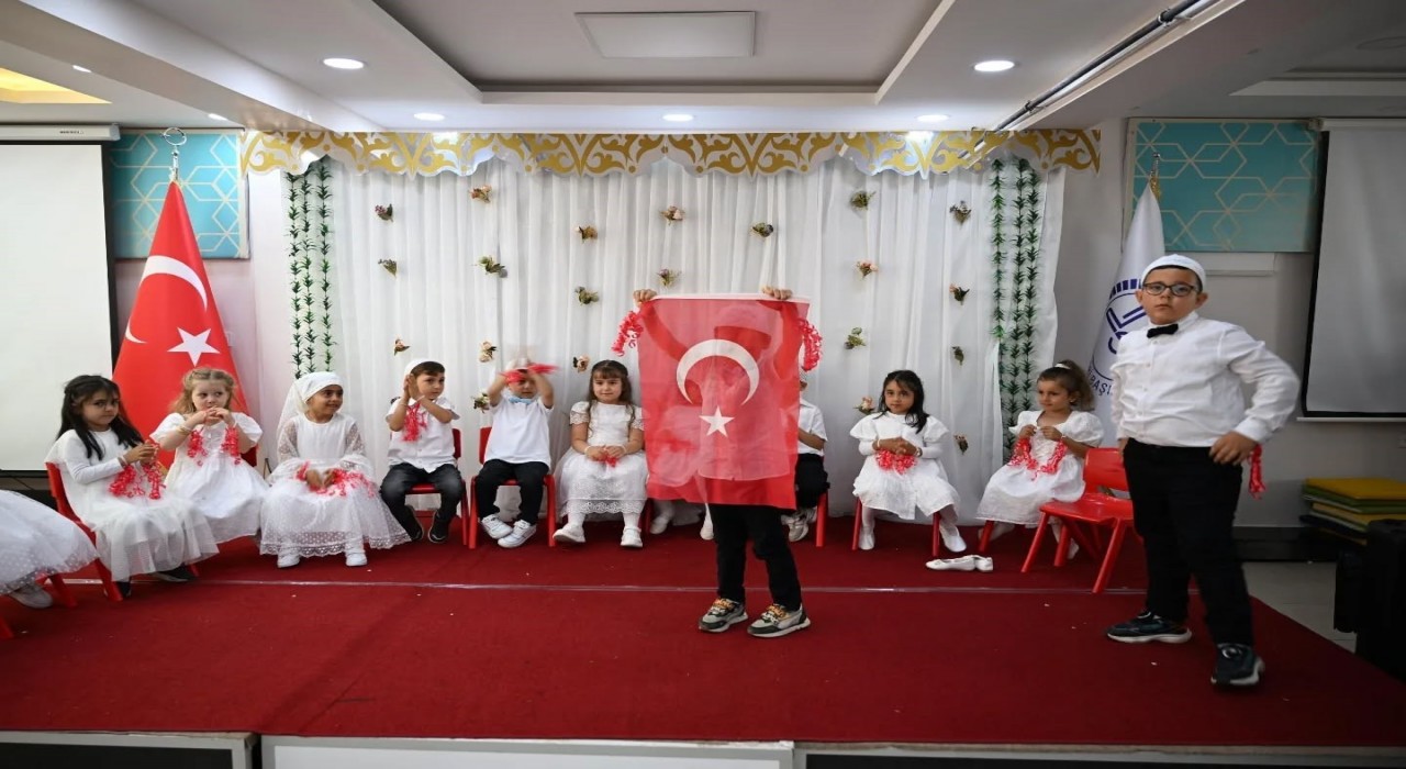 Kırklarelinde 4-6 yaş Kuran kursları yıl sonu etkinliği düzenlendi