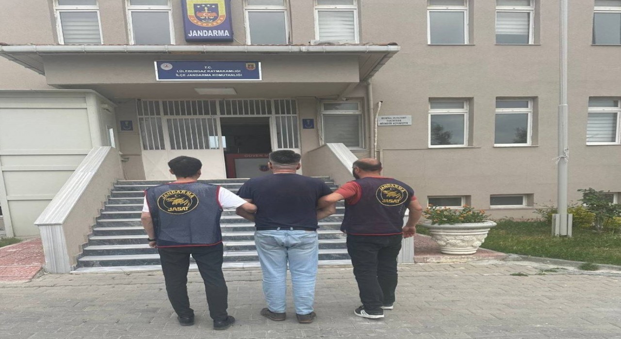 Kırklarelinde 5 ayrı suçtan 23 yıl 11 ay hapis cezası ile aranan hükümlü yakalandı