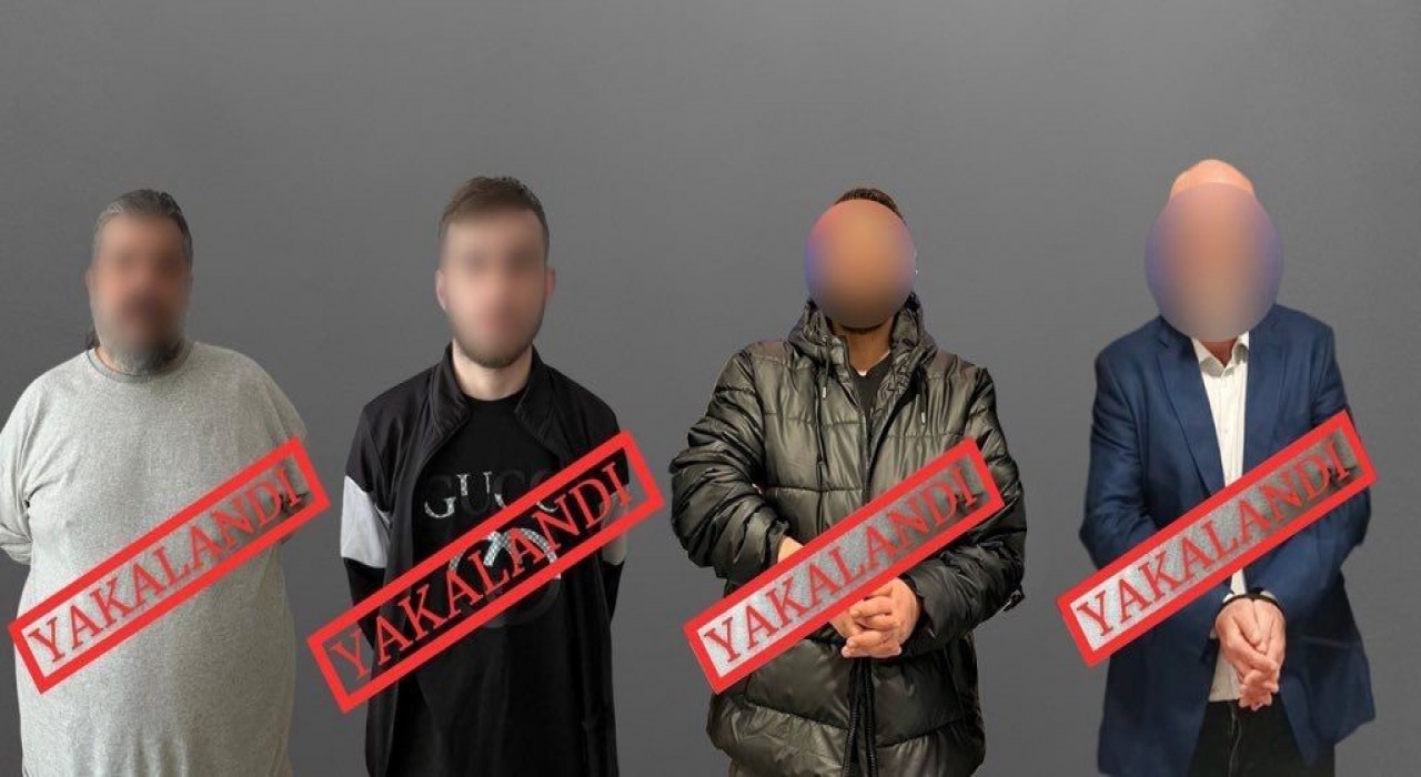 Kırmızı bültenle aranan 4 şahıs yakalanarak Türkiyeye iade edildi