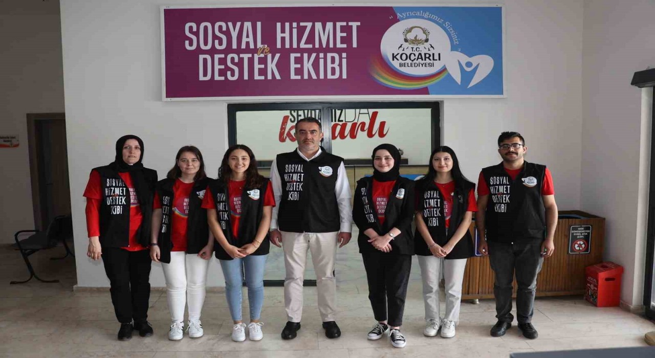 Koçarlıda Sosyal Hizmet Destek Ekibi sahaya iniyor