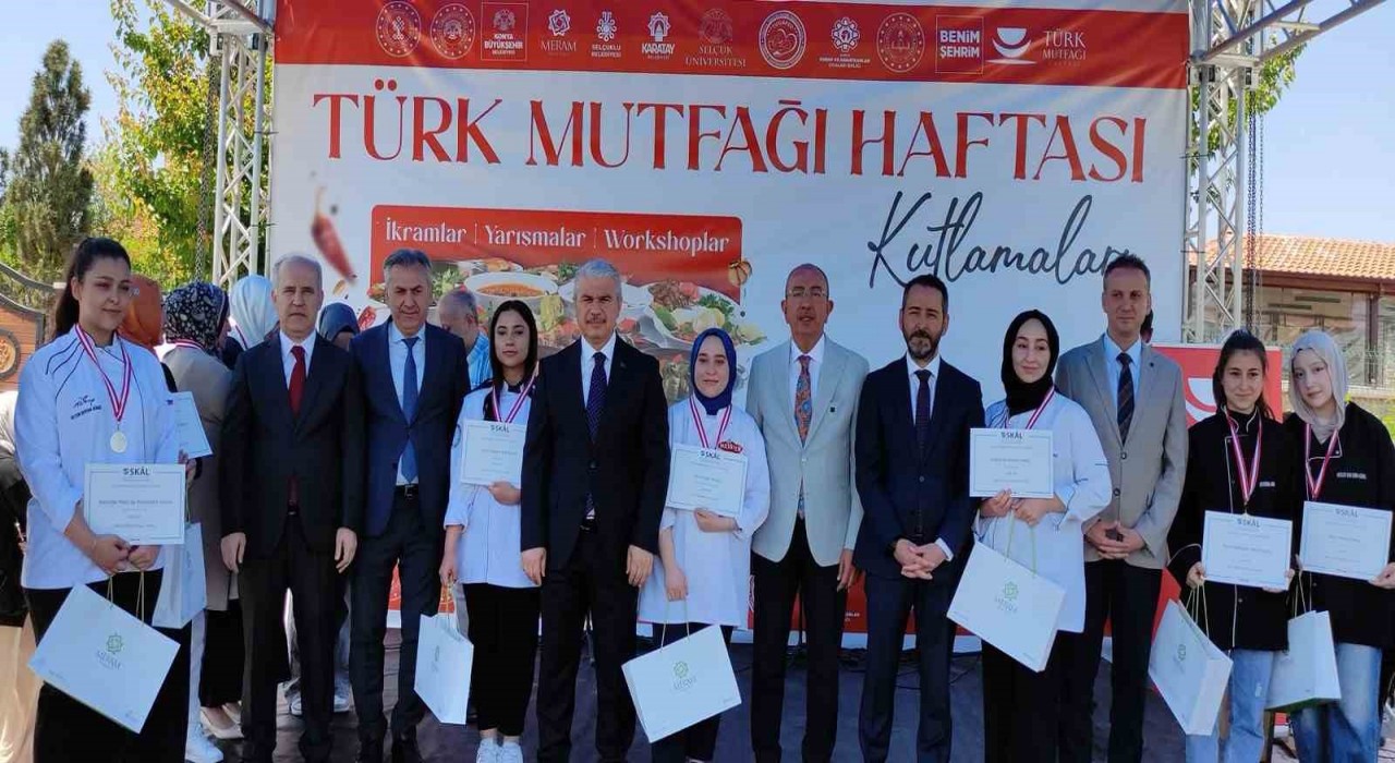 Konyada ‘Türk Mutfağı Haftası kutlanıyor