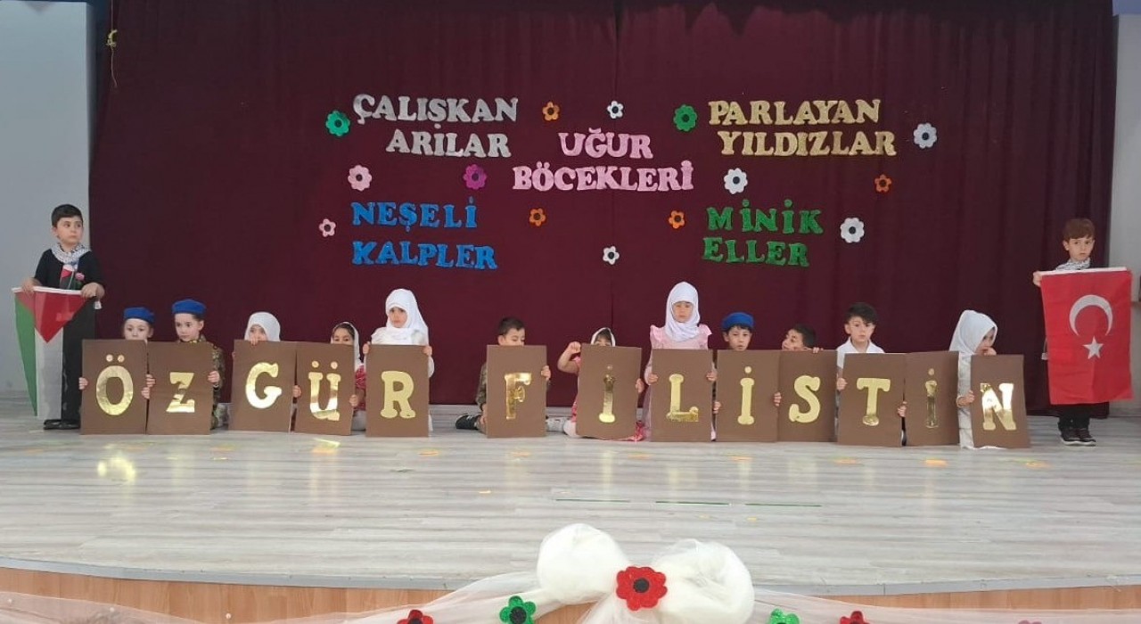 Köşklü minikler mezuniyet sevinci yaşadı