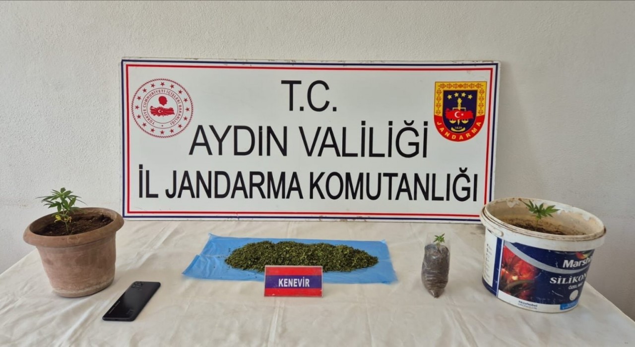 Köşkte uyuşturucu baskını: 1 gözaltı