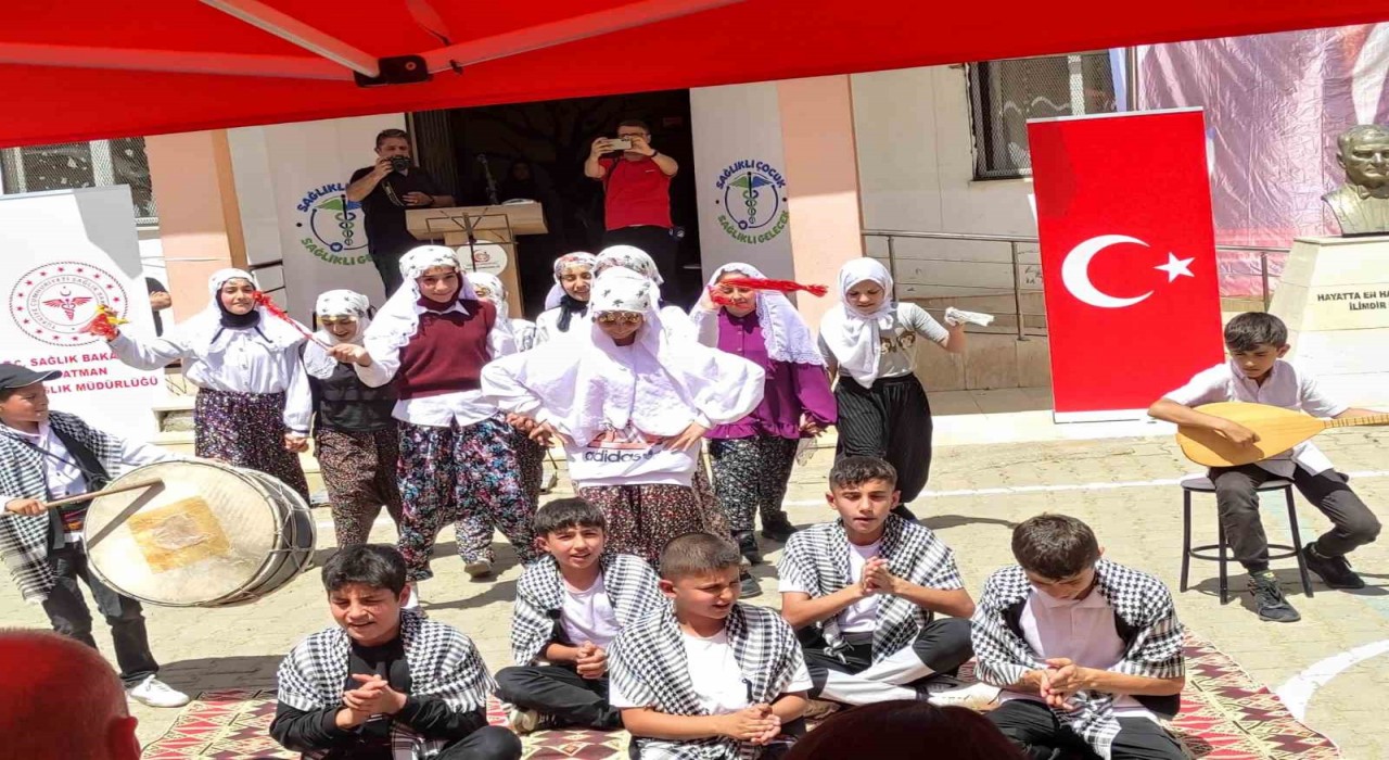 Köy okulunda Sağlıklı Çocuk, Sağlıklı Gelecek etkinliği düzenlendi