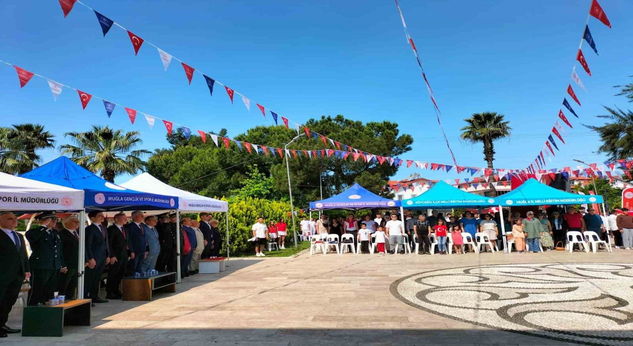 Köyceğizde 19 Mayıs coşkusu yaşandı