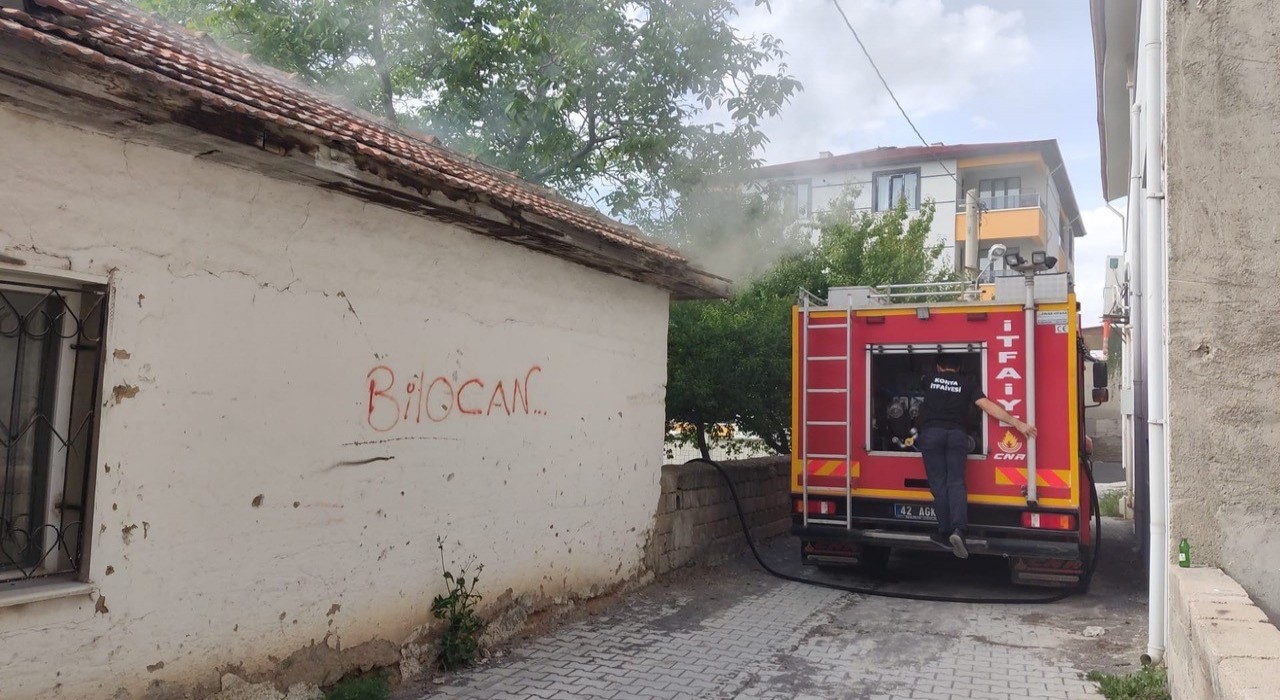 Kuluda müstakil evde yangın