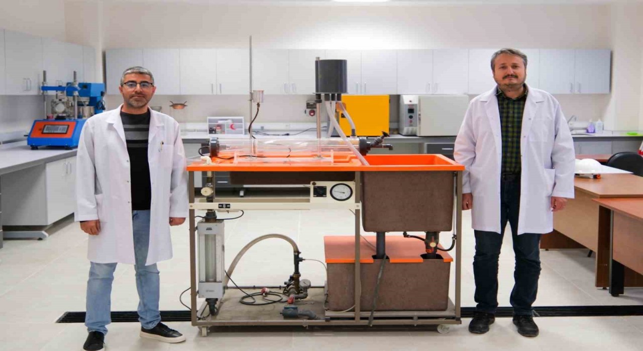 Kum-Su Jeti Aşınma Deney Cihazı ulusal patent tescilini aldı
