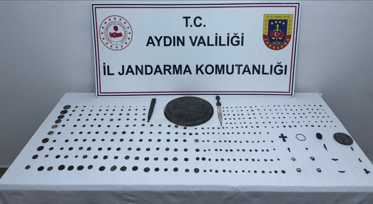 Kuşadasında tarihi eser operasyonu