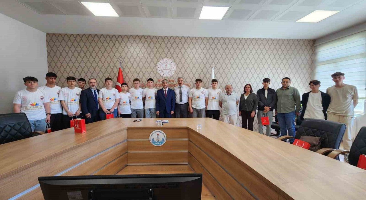 Kütahyada Evliya Çelebi öğrenci değişim programı